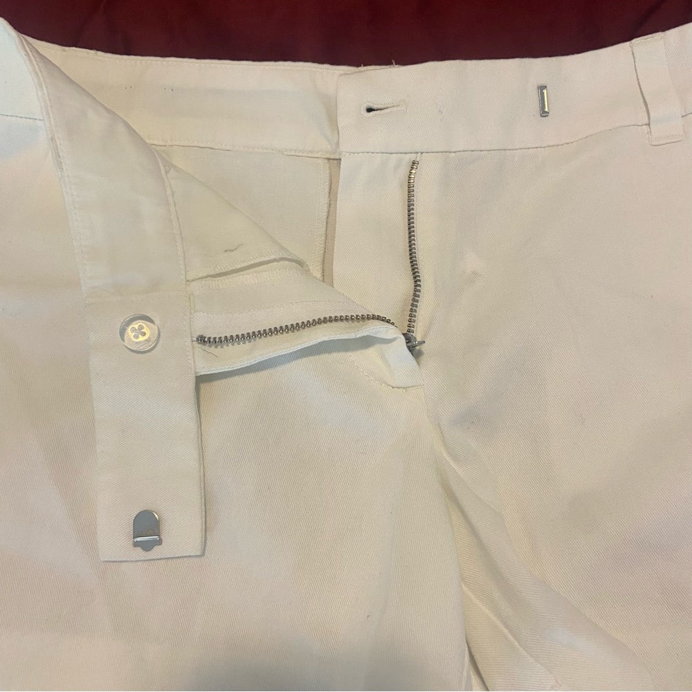 NWT Scallop Hem Shorts White JCrew Factory - Picture 7 of 13